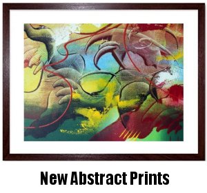 New Abstract Framed Prints